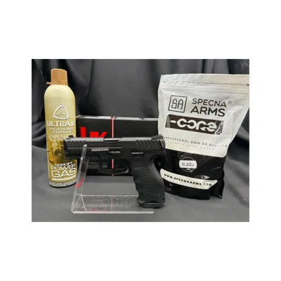 "Pack Prêt a Tirer" Pistolet Heckler&koch VP9 BBs Gaz 1,0 J - Umarex