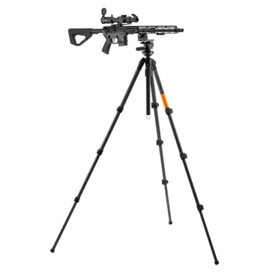 Combo Trépied de Tir KJI K800 Carbone Avec Montage Reaper Rail Picatinny - Bazooka