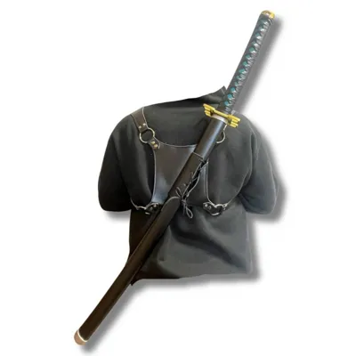 Porte Epee Dorsal Simili Cuir - Fuentes