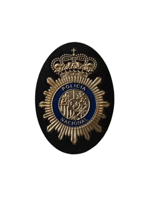 Placa Policía Nacional