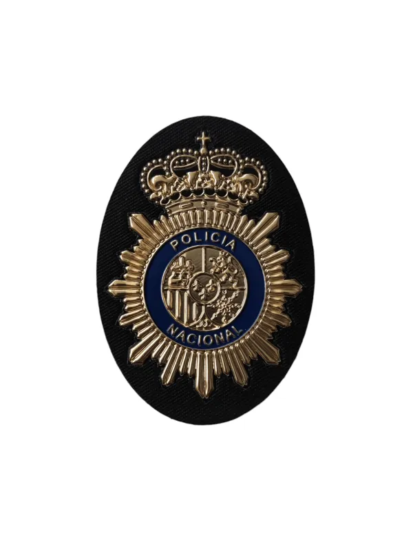 Placa Policía Nacional