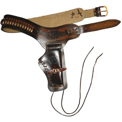 Ceinturon Avec un Holster pour Revolver Western - Bazooka