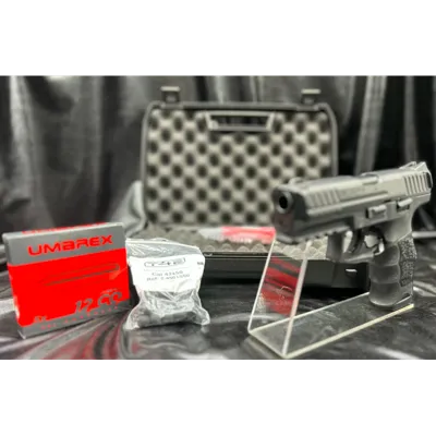 "Prêt à Tirer" - Pistolet HK SFP9 - (CO2 + Munitions) - Calibre 43 - (5 Joules) - Umarex