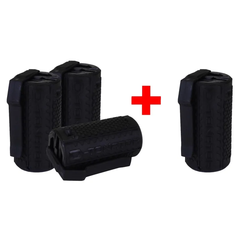 Bazooka 3 Grenades D-Tonator + 1 Offerte · Negro