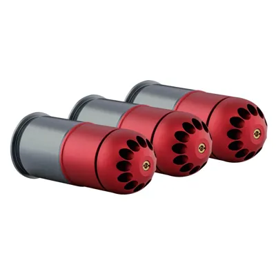 Pack de 3 Grenades Gaz 96 BBs M203 - Bazooka
