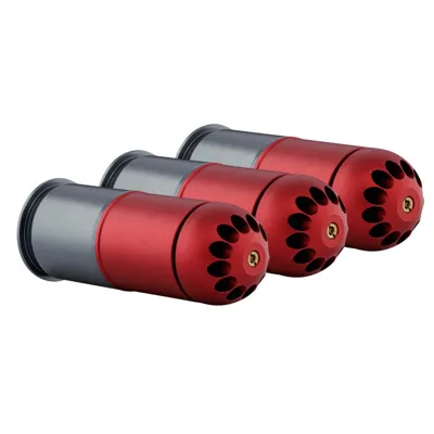 Pack de 3 Grenades Gaz 120 BBs M203 - Bazooka