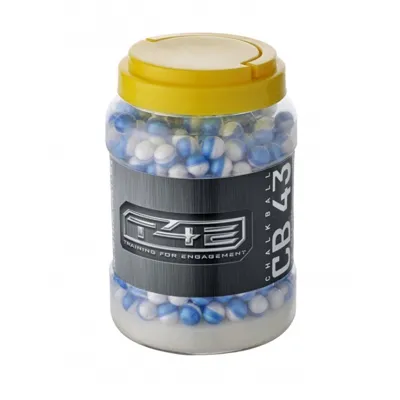 Billes Craie Blanche - Pot de 500 - Calibre 50- Officielle - Umarex