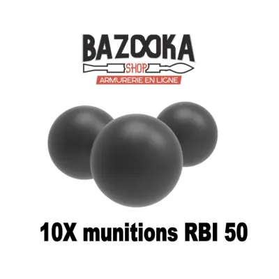 10x Munitions Noyau Acier - Calibre 50 (RBI 50) - Umarex