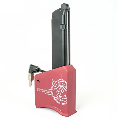 Adaptateur HPA Chargeur M4 Rouge - Bazooka