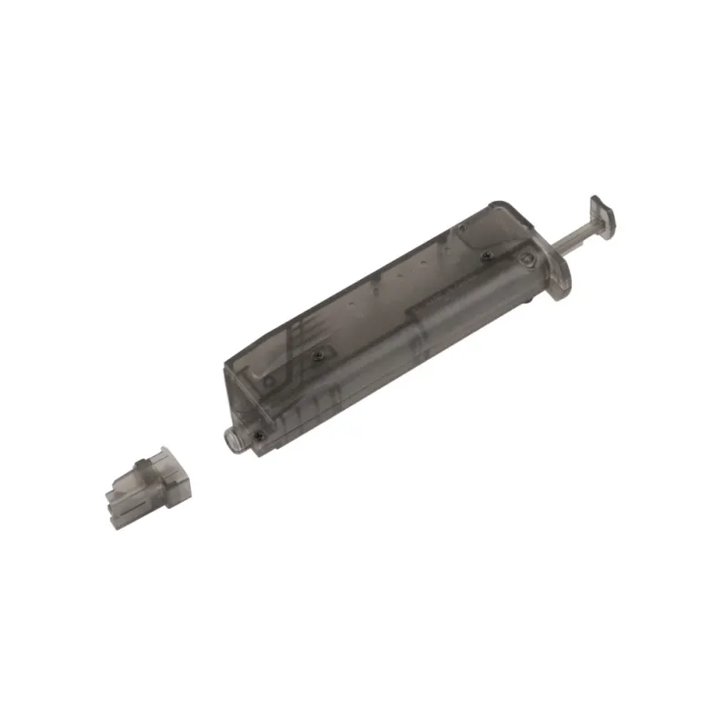 Bazooka BB Loader Seringue 100 Cps Transparent · Negro