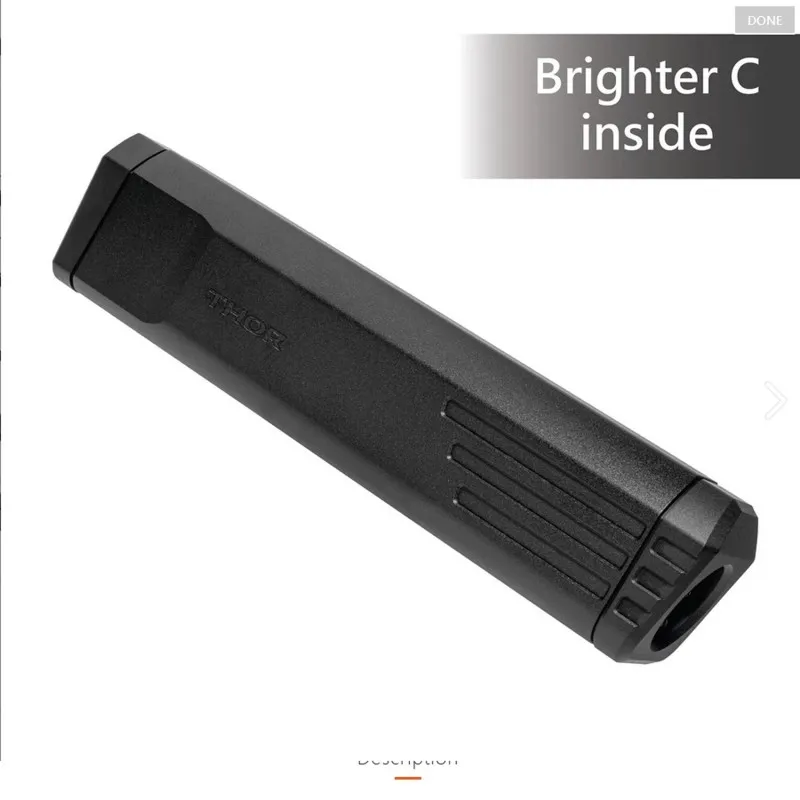 Bazooka Silencieux Thor + Traceur Brighter C