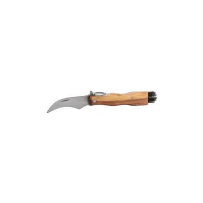 Couteau de Cueilleur en Bois D’olivier Avec Anneau - Bazooka
