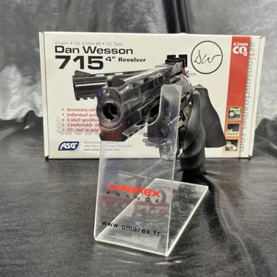 "Gnb Dan Wesson DW715 4'' - Steel - cal 4.5 - CO2 - Bazooka
