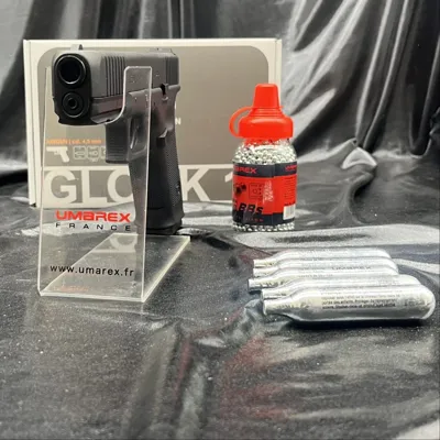 Prêt à Tirer - Pistolet Glock 17 Gen5 Mos CO2 cal BB/4.5mm - Sans Interface - Umarex