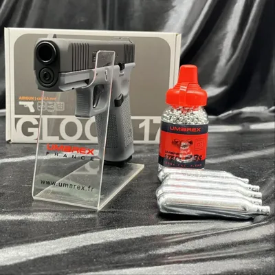 Prêt à Tirer Pistolet " 17 Gen5" - CO2 - cal BB/4.5mm - Tungsten - Glock