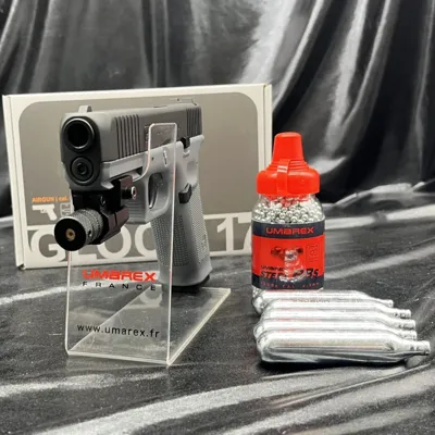 Prêt à Tirer Pistolet " 17 Gen5" - CO2 - cal BB/4.5mm - Tungsten - Glock