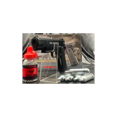 Prêt a Tirer "Pistolet Colt M45 A1 Cqbp" CO2 cal BB/4.5 - Umarex
