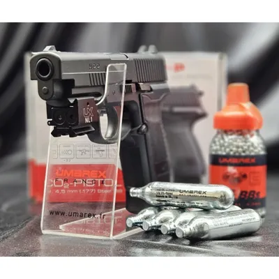 "Pack Laser Prêt a Tirer" Pistolet Ux Hpp CO2 cal BB/4.5mm - Umarex