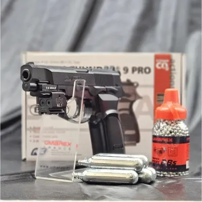 Prêt a Tirer Bersa Thunder 9 Pro Calibre 4,5 mm Bille Acier BBs + LASER - ASG