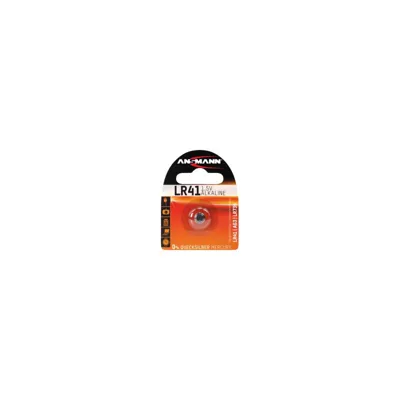 Pile Alcaline LR41 - 1.5 Volts - Ansmann - Bazooka