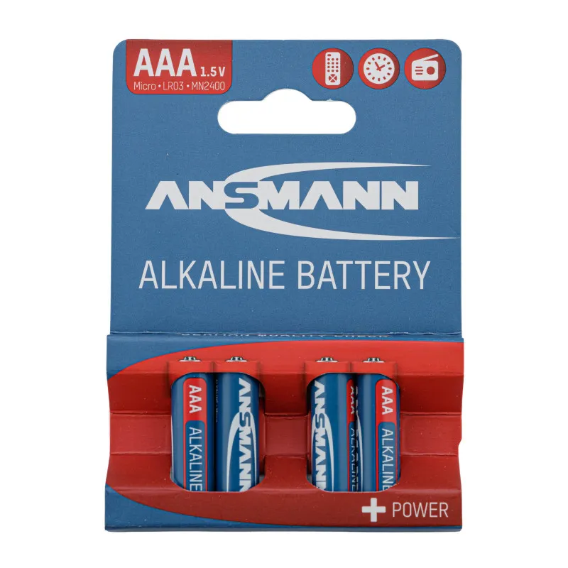 Bazooka Piles Alcalines LR03 AAA - Ansmann