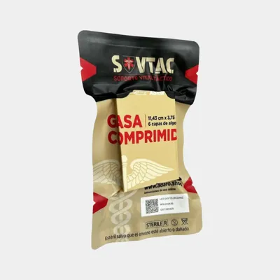 Gasa Comprimida Plegada en Z Quick Response - SVTAC