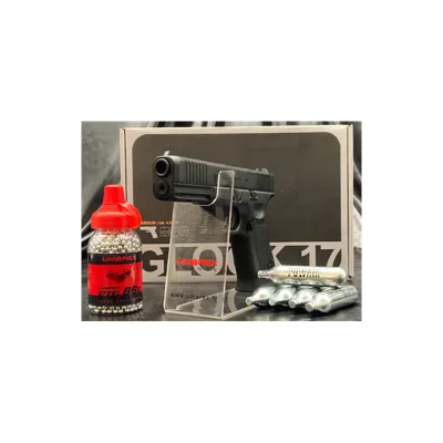 Prêt à Tirer Pistolet " 17 Gen5" - CO2 - Calibre BB/4,5mm - Glock