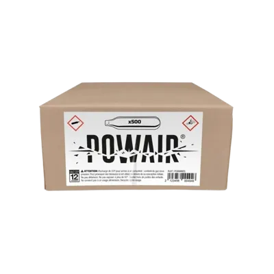 Cartouches CO2 12g x 500 " " - Powair