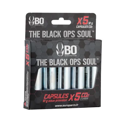 5 Sparclettes 12 g de CO2 - Bazooka