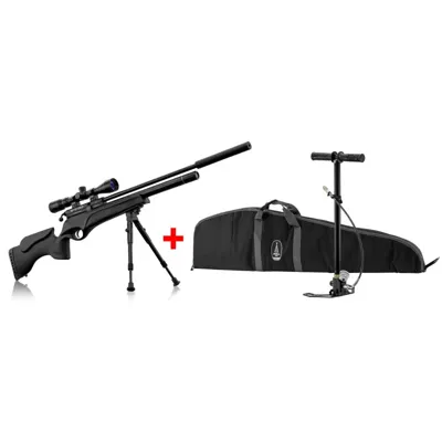 "MÉGA PROMO" Pack Carabine BSA Scorpion + 3-9x40 + Bipied + Pompe + Fourreau - Bazooka