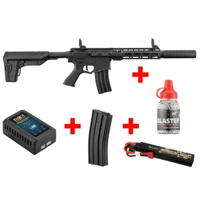 "Méga Promo" Pack Venator Silent + Batterie + Chargeur Batterie + Pot de Bille +1 Chargeur 50 Coups Offert "CAL 4,5mm" - Bazooka