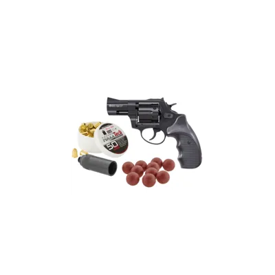 Défense Revolver Viper 2.5''+ Munitions x50 - 9mm R - Ekol