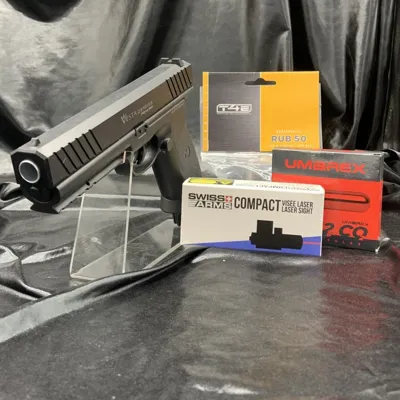 "Pack Laser" Prêt à Tirer - Pistolet VESTA Defence PDW.50 - 14 Joules - Bazooka