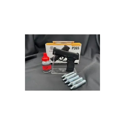 Prêt a Tirer Pistolet Sig Sauer P365 CO2 4,5 mm à Billes - Bazooka
