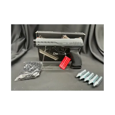 "Pack Laser Prêt a Tirer" Pistolet Charlie 1.50 - cal. 50 à Balles Caoutchouc - Bazooka