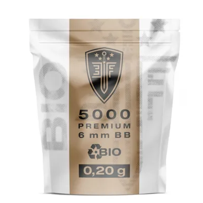 Billes BBs Elite Force Bio Blanche 0.20g Sachet x5000 - Umarex