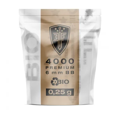 Billes BBs Elite Force Bio Blanche 0.25g Sachet x4000 - Umarex