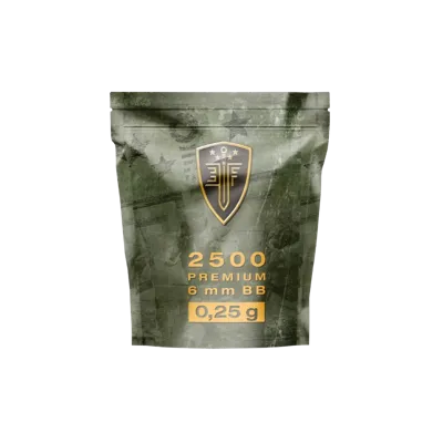 Billes BBs Elite Force Blanche 0.25g Sachet x2500 - Umarex
