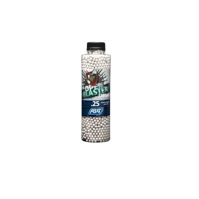 Billes Bio 0.25g Open Blaster en Bouteille de 3300 " " - ASG