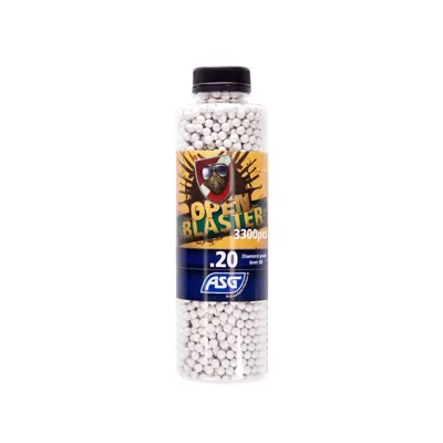 Billes Bio 0.20g Open Blaster en Bouteille de 3300 " " - ASG
