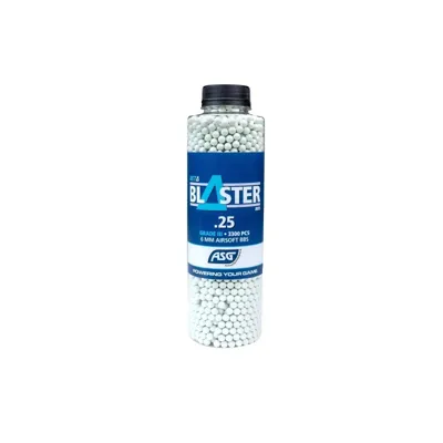 Billes 0.25g Beta Blaster en Bouteille de 3300 " " - ASG