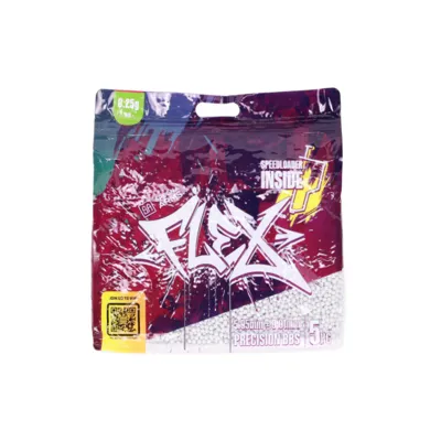 Billes Bio 0.25g Flex Precision en Sachet de 5kg Avec Speed Loader - Swiss Arms