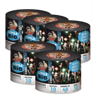 Lot Prix Choc - 5x Compact Little Big Charlie - Bazooka