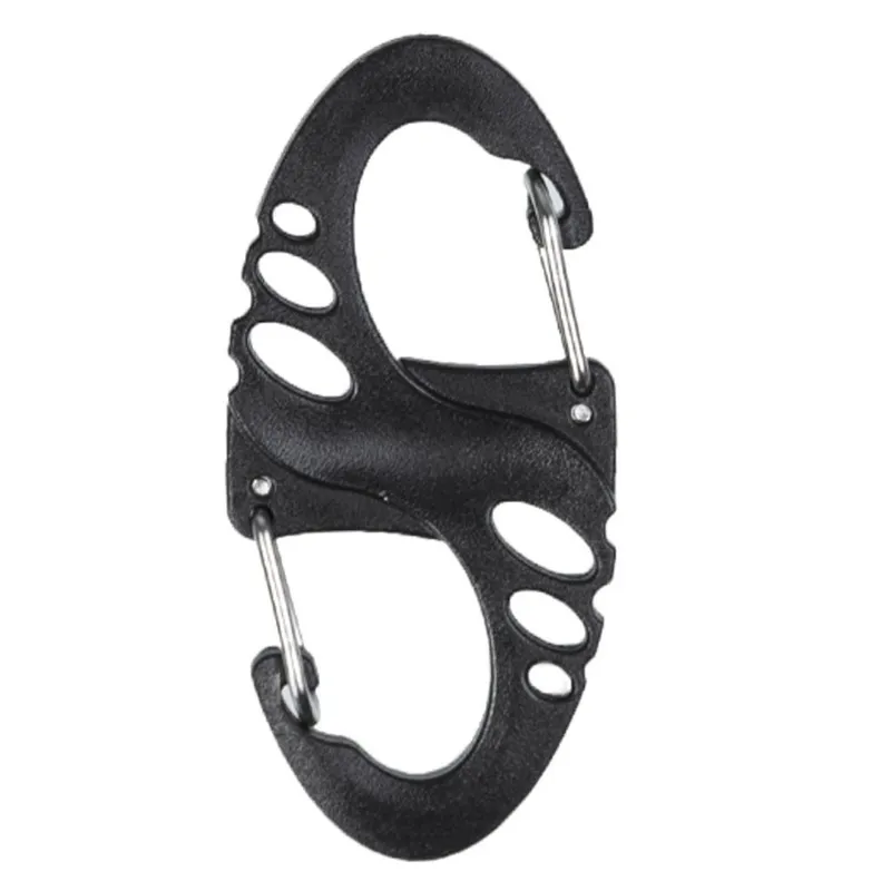 10 Mosquetones S-Hook
