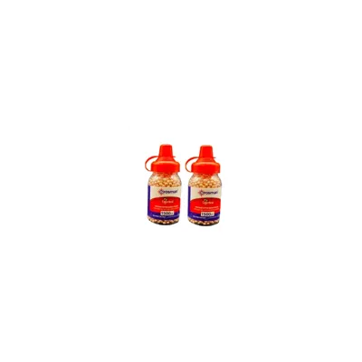 Lot de 2 - Billes Acier - Cuivrees "Copperhead" - BB C4.5 x1500 - Crossman