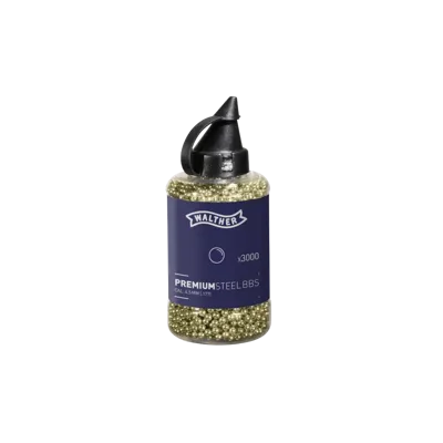 Billes Walther Premium BB Steel cal 4.5 mm 0.36g x3000 - Umarex