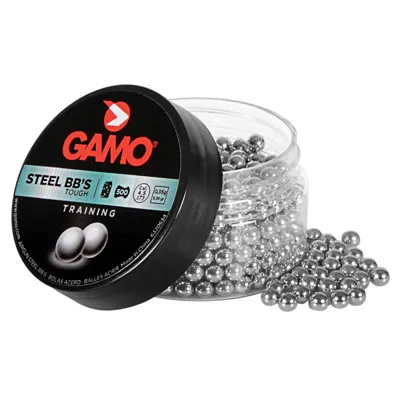 Boite de 500 Billes Acier BBs cal. 4.5 mm - Bazooka