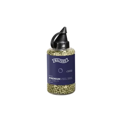 Billes Premium BB Steel cal 4.5 mm 0.36g x3000 - Walther