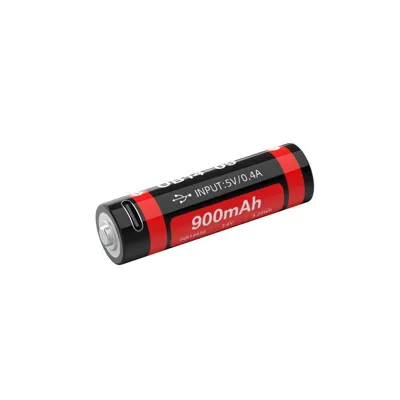 UB14-09 14500 Type-C USB Rechargeable LI-ION Battery 900mAh