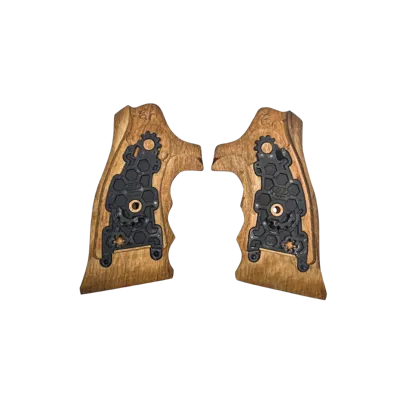 Poignee Bois Ergonomique Logo Taurus - Bazooka